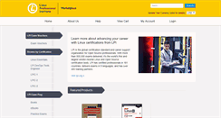 Desktop Screenshot of lpimarketplace.com